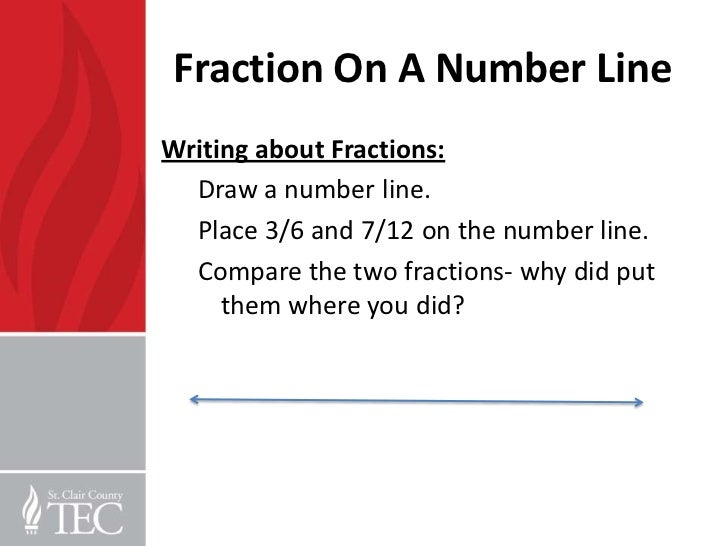 Drawing Number Lines With Fractions : Th grade word problems and fractions pd