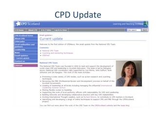 CPD Update 