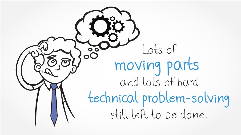 Lots of moving parts and