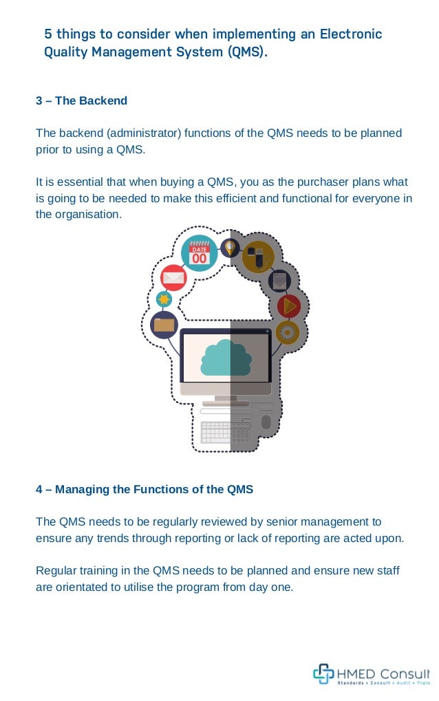 5 things to consider when implementing an electronic quality management 