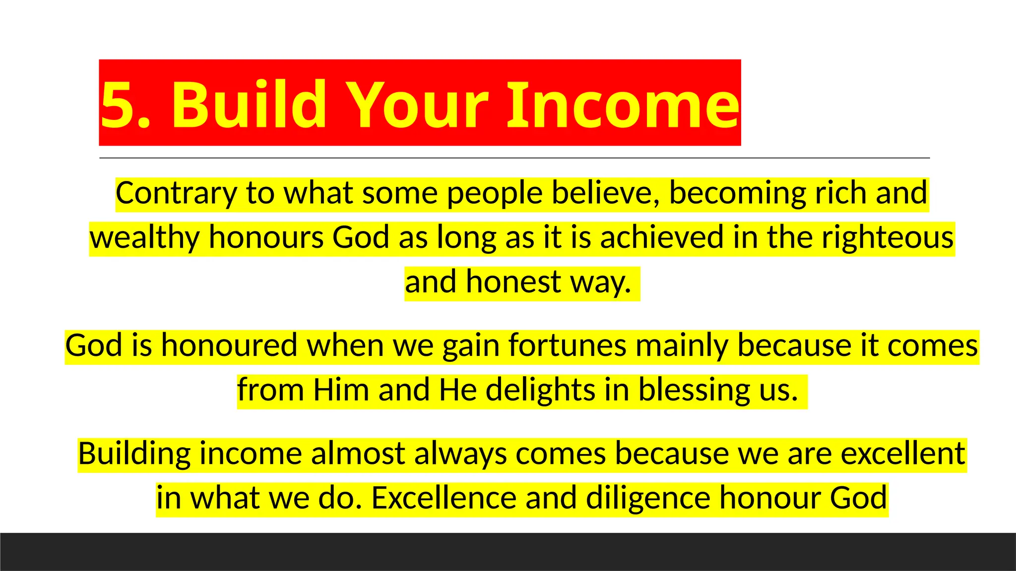 5 THINGS TO HONOR GOD WITH OUR MONEY.pptx