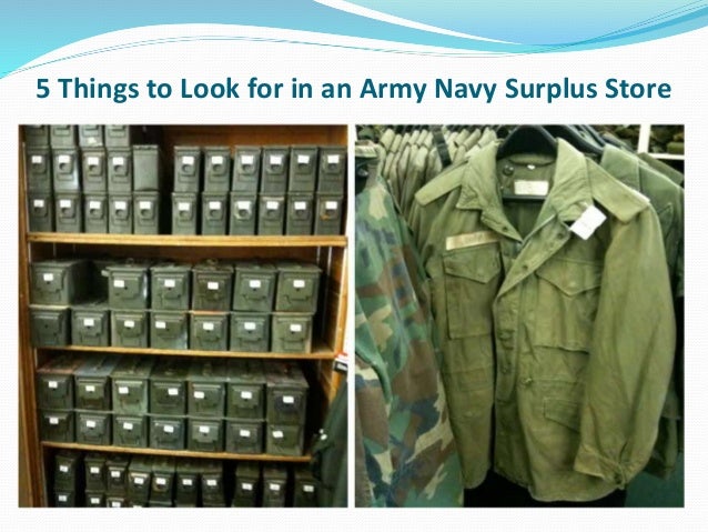 army navy air force surplus store near me