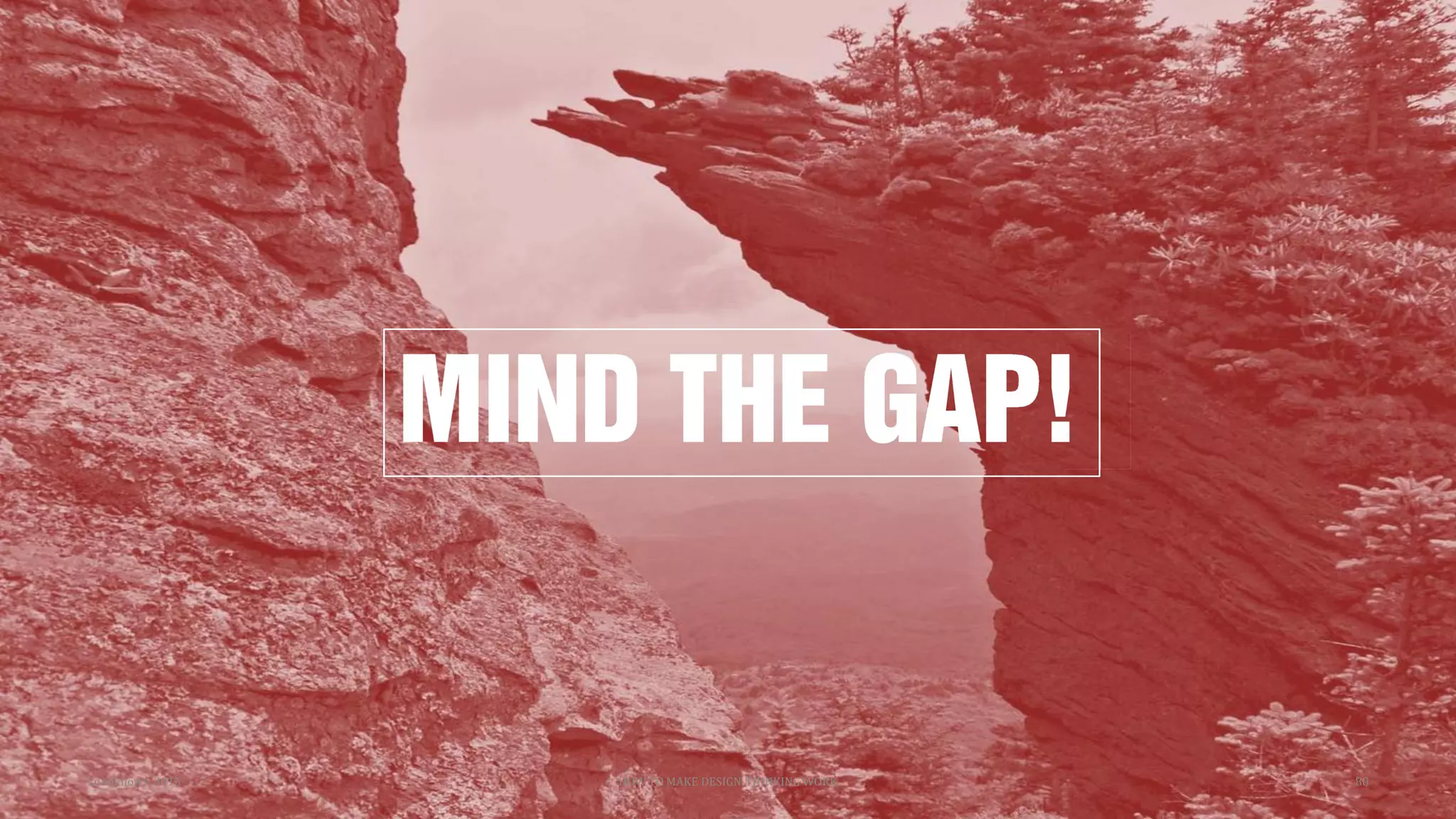 HOW TO MAKE DESIGN THINKING WORK 80Lumiknows, 2015
 