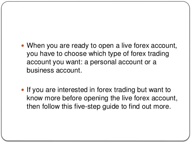 5 Things You Need Before Opening Forex Account - 