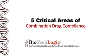 5 Critical Areas of
Combination Drug Compliance
 