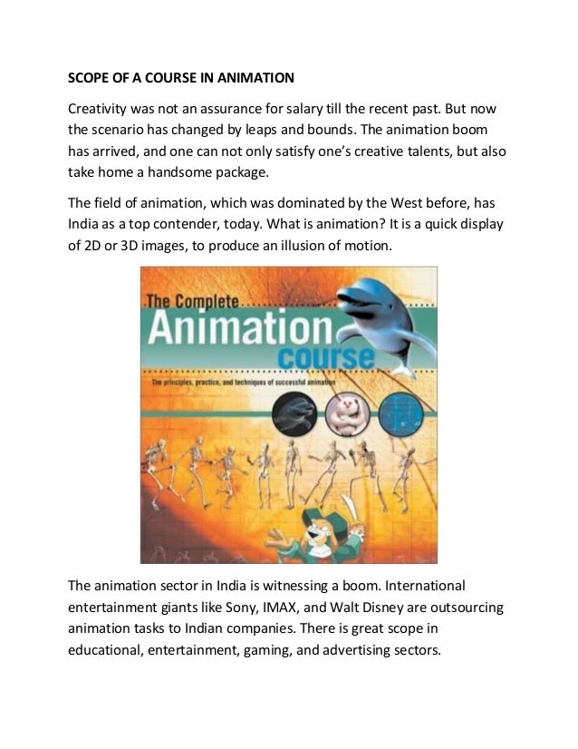 Best Animation Courses In Delhi