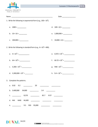 5th mathmodule1 | PDF
