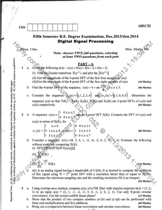5th me question papers december 2013