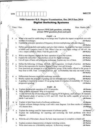 5th me question papers december 2013