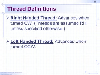 5_Threads and Fasteners.ppt