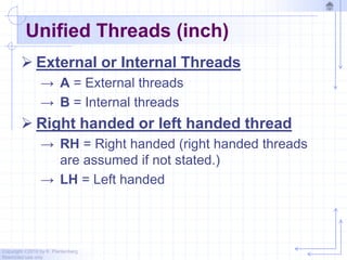 5_Threads and Fasteners.ppt