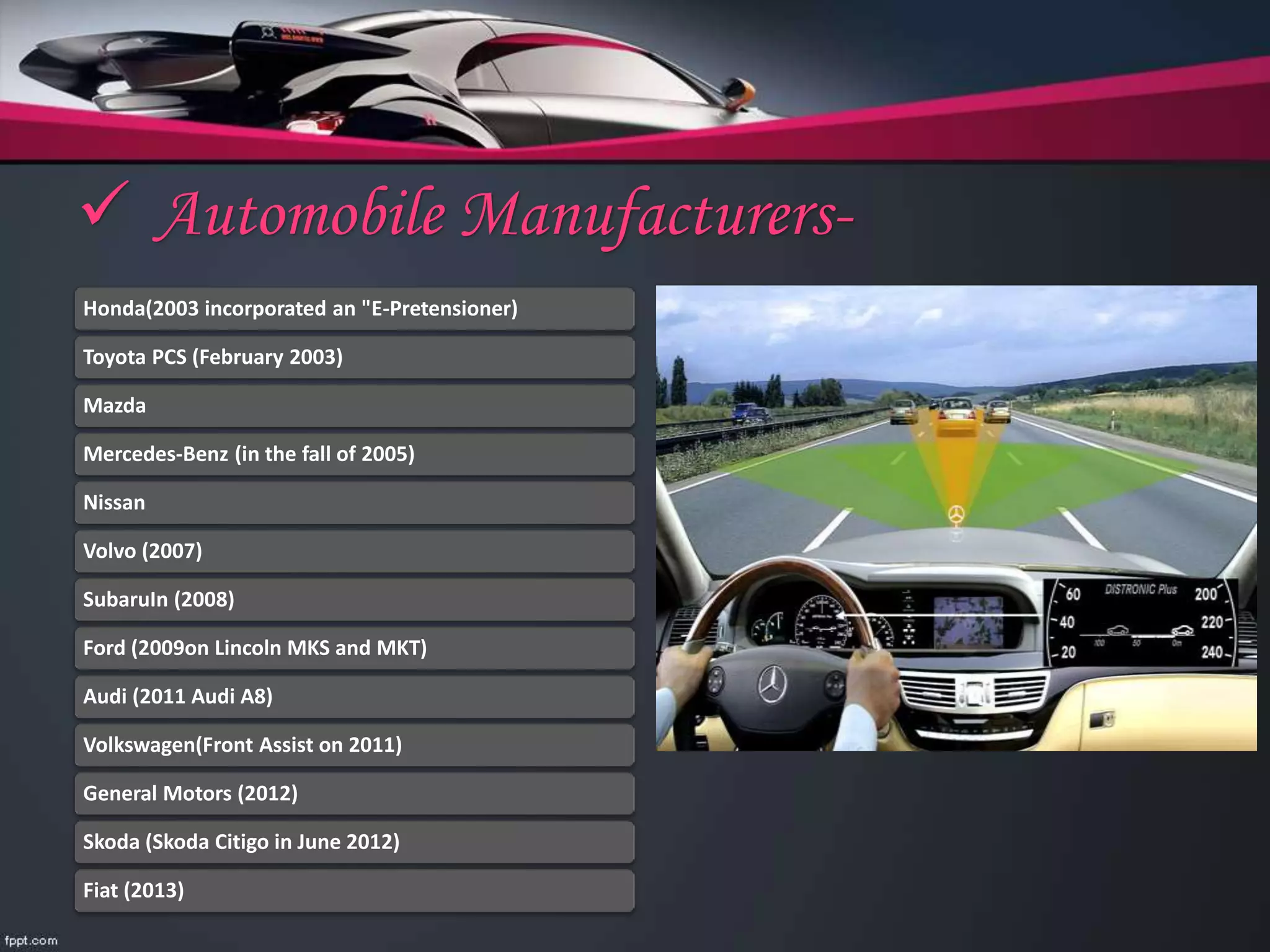 Collision Avoidance System | PPTX