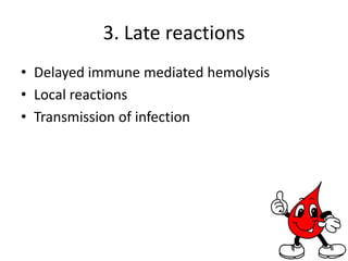 CryoprecipitatePrepared from FFP by thawing and separating and refreezing jelly like precipitate.Enriched with factor VIII, Fibronectin and Fibrinogen. Volume is about 20 ml. Indicated in patients with Hemophillia, uncontrollable hemmorhage and    DIC.