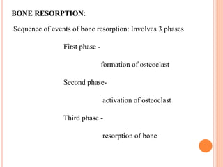Bone Res bone formation and resorption | PPTX