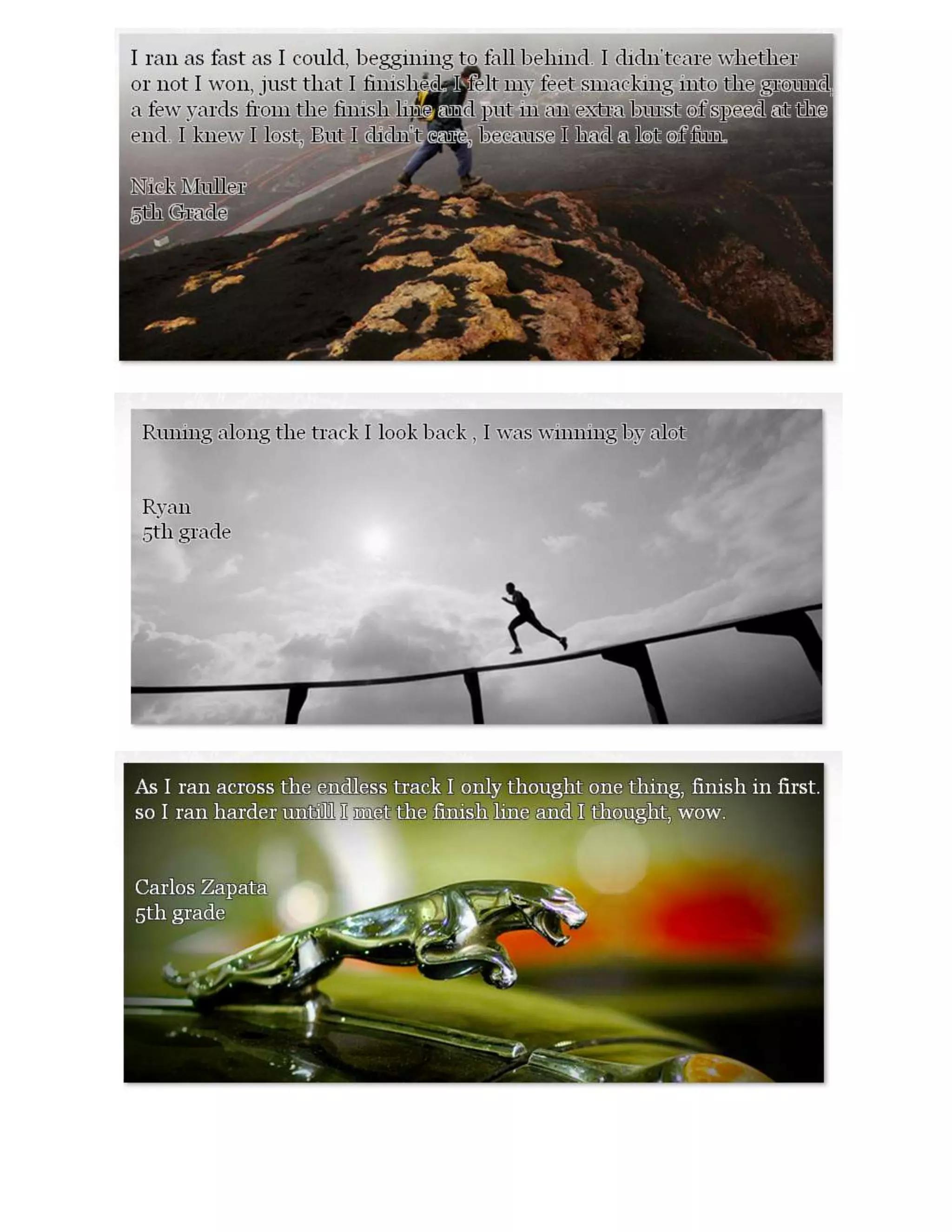 Quick Write about Field Day: 5.2 