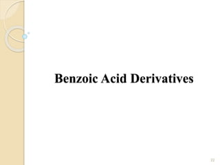 Benzoic Acid Derivatives
22
 