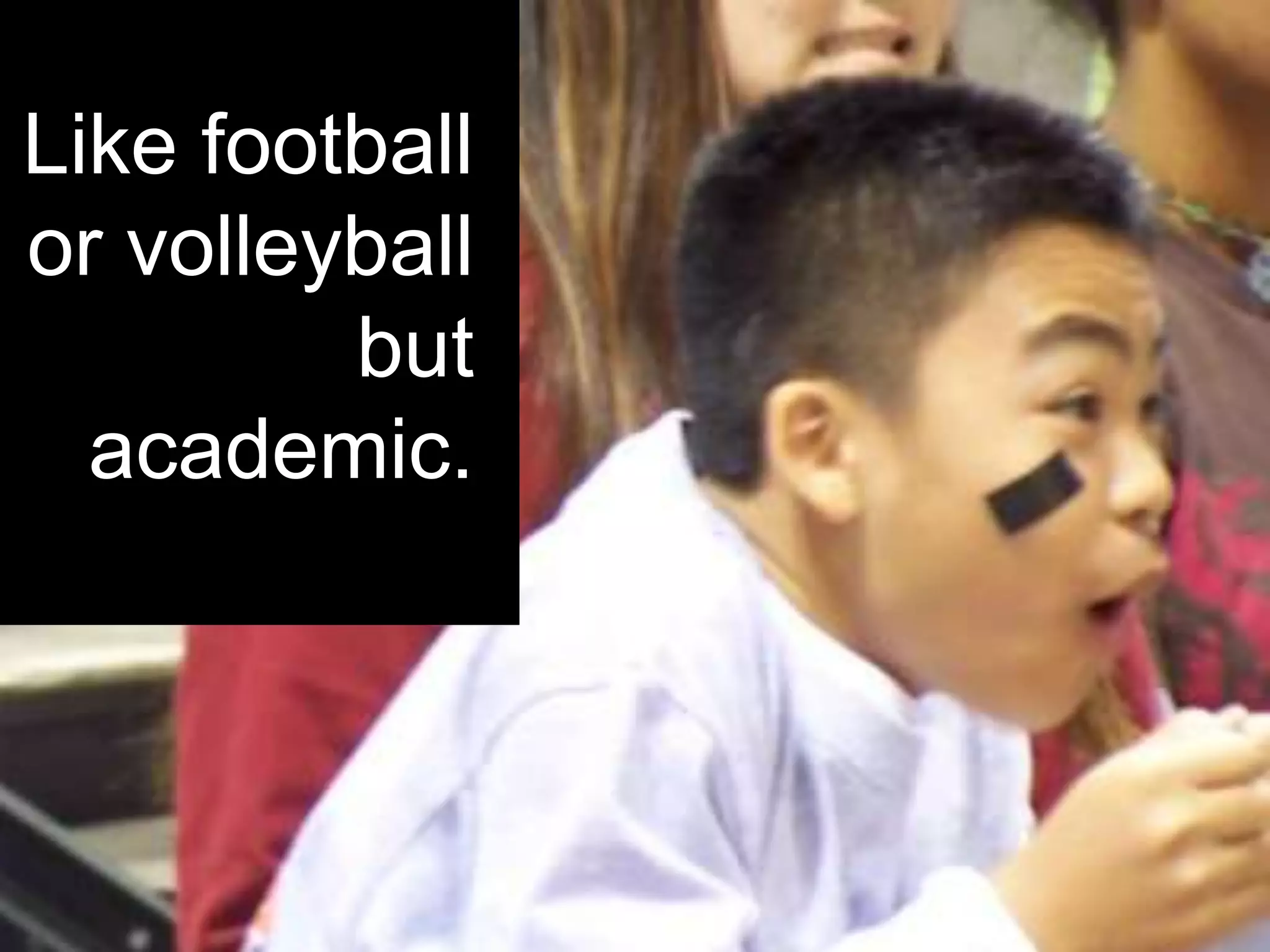 spaceTEAMS
San Antonio,TX
Middle School
Like football
or volleyball
but
academic.
 