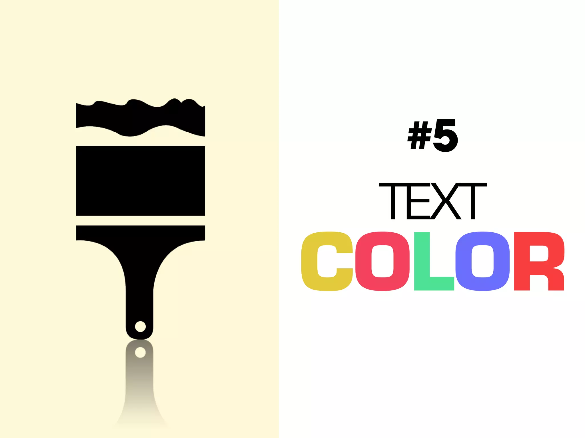 #5

TEXT

COLOR

 