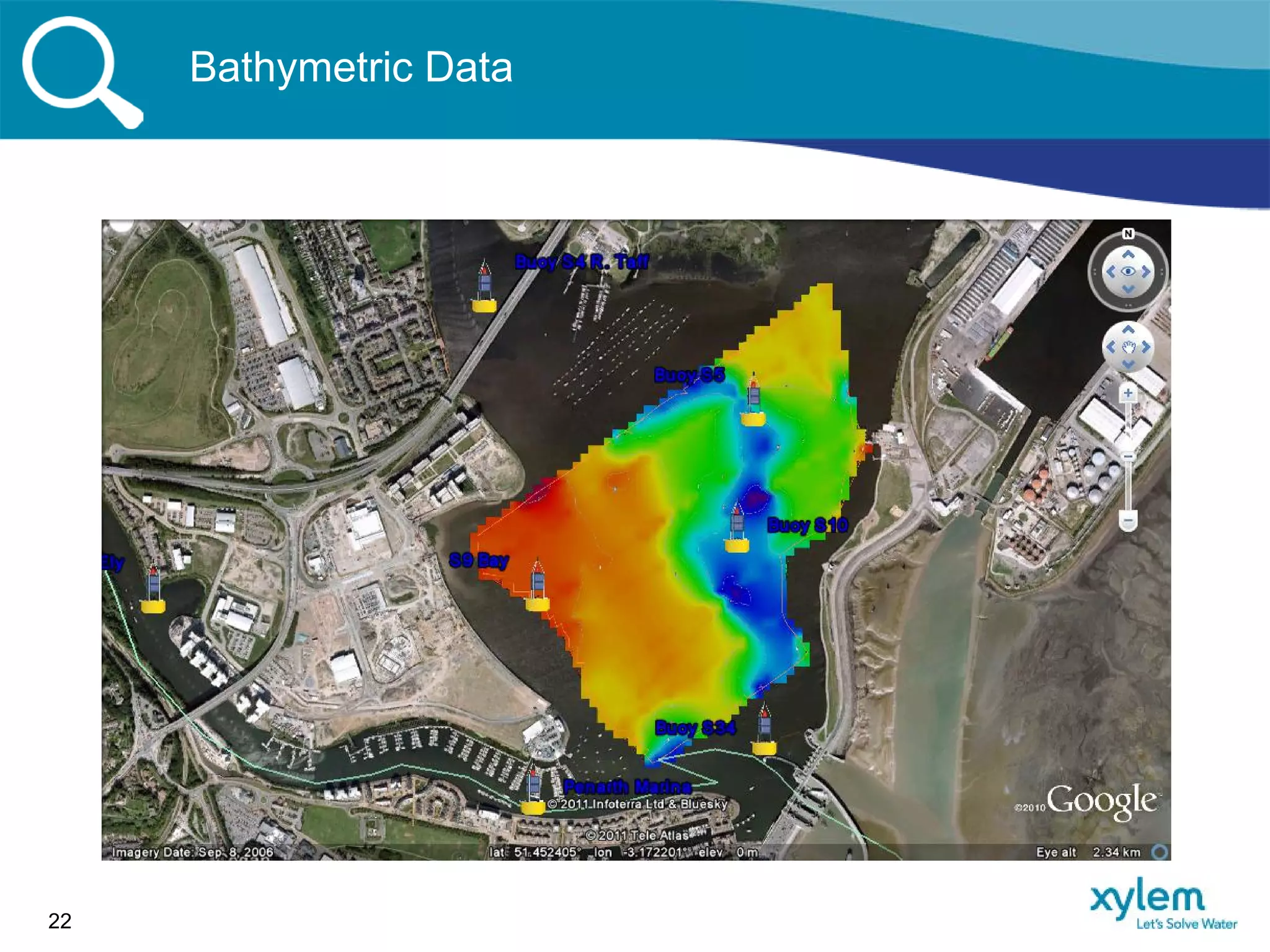 Bathymetric Data
22
 