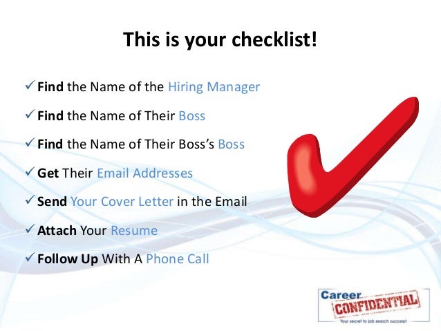 tips on how to find a job