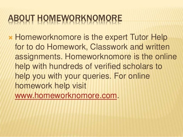 5 tips for homework help