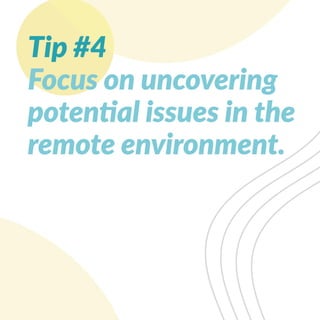 5 Tips for More Effective One-on-One Remote Meetings | PDF