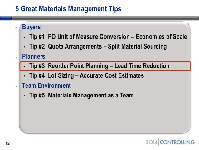 5 tips for sap material master buyer and planner functions