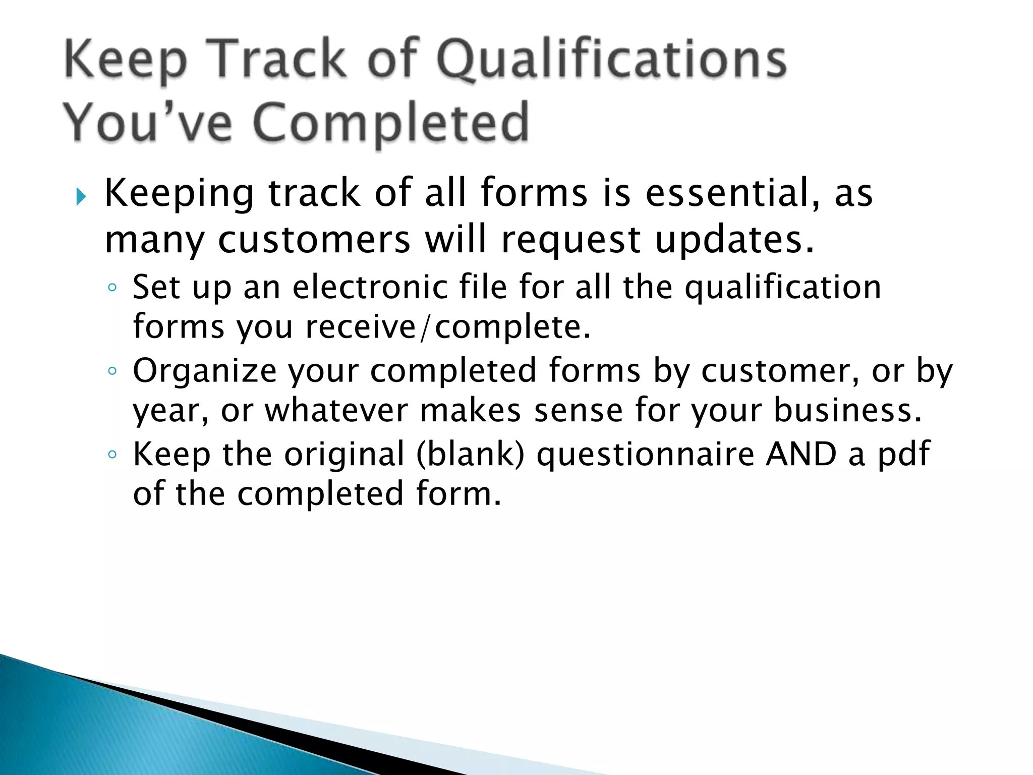 5 tips for simple contractor qualification | PPT | Free Download