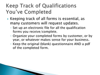 5 tips for simple contractor qualification | PPTX