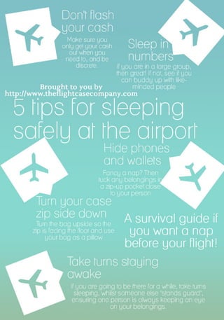 Tips For Sleeping Safely In The Airport
