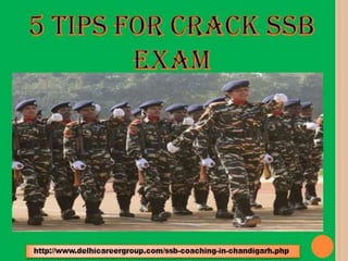 5 tips for SSB Exam 