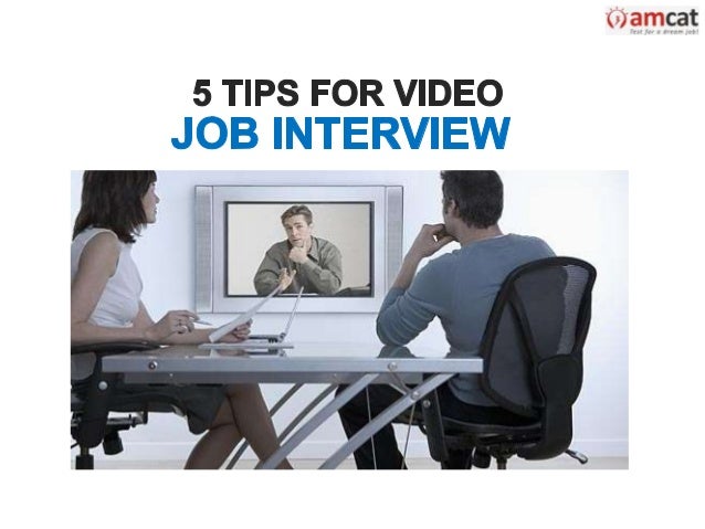 5 tips for video job interview video job interview