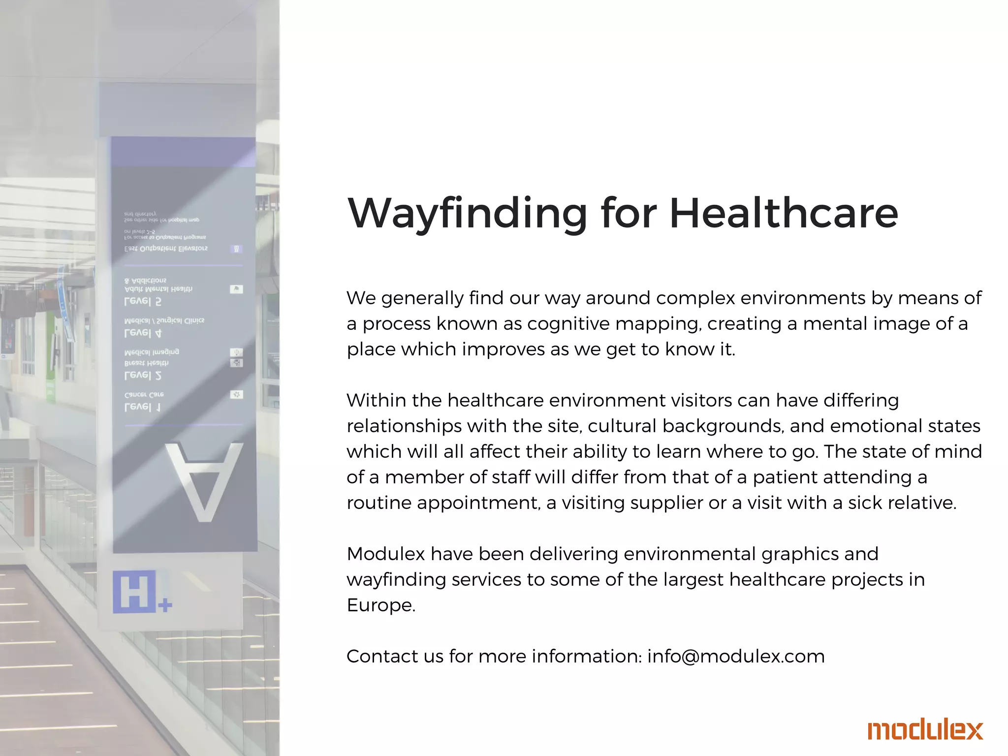 5 wayfinding and signage design tips for healthcare | PDF
