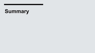 Summary
 