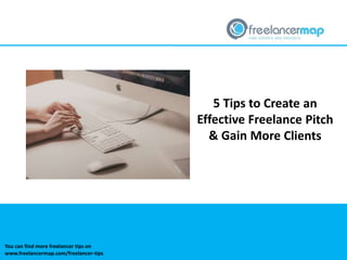 You can find more freelancer tips on
www.freelancermap.com/freelancer-tips
 