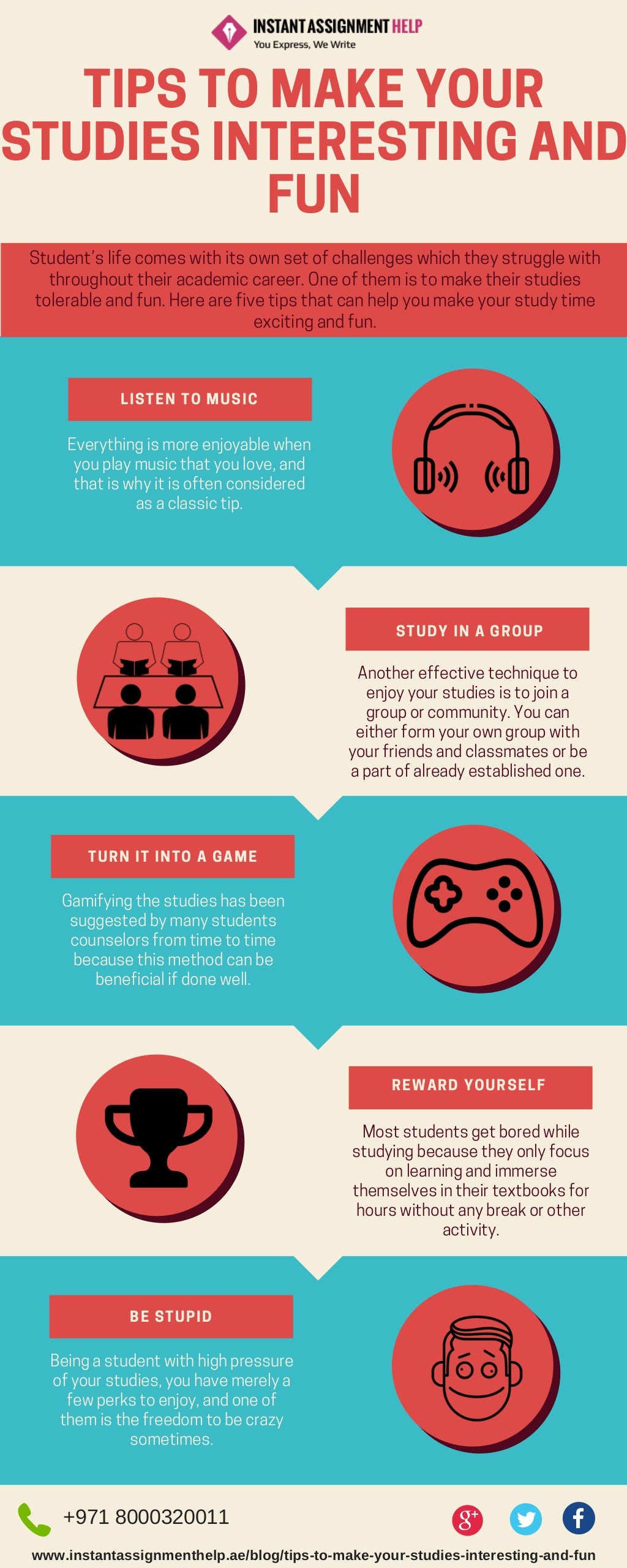 5 tips to make your studies interesting and fun