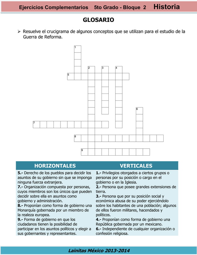 5to grado bloque 2 ejercicios complementarios