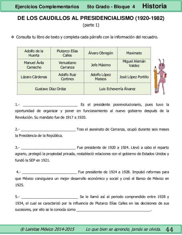 5to Grado Bloque 4 Ejercicios Complementarios 063