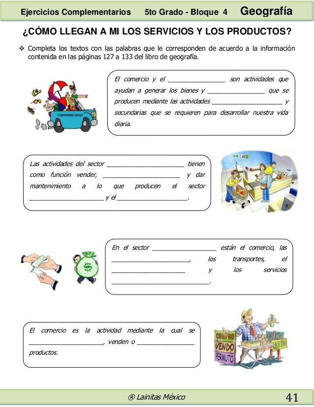 5to Grado Bloque 4 Ejercicios Complementarios 063