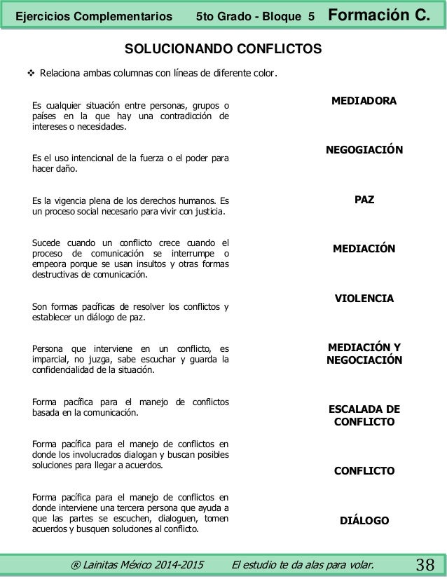 5to Grado Bloque 4 Ejercicios Complementarios 141