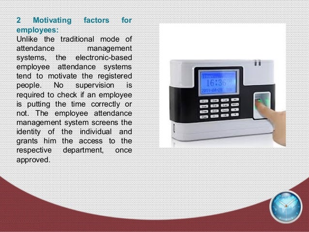 employee attendance system