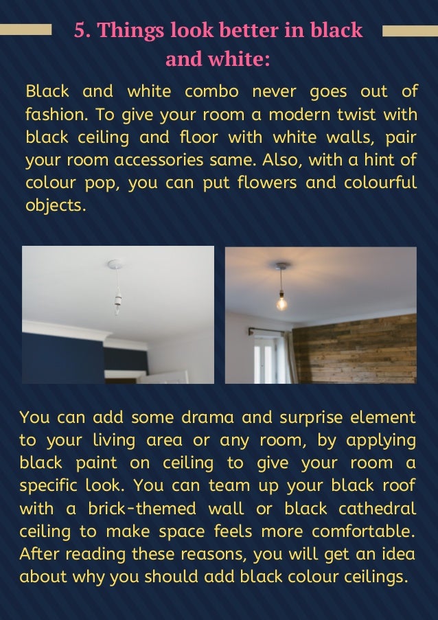 5 Top Reasons Why You Should Select Black Colour For Your
