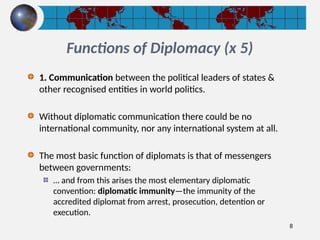 Traditional Diplomacy in Australian context | PPTX