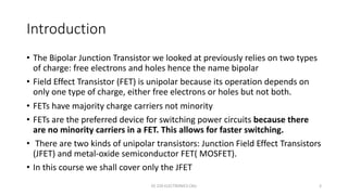 5 Transistor Theory Field Effect Transistors | PDF