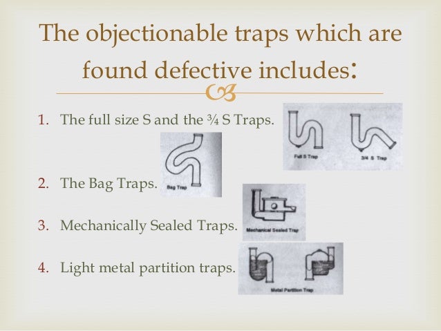 p trap vs s trap