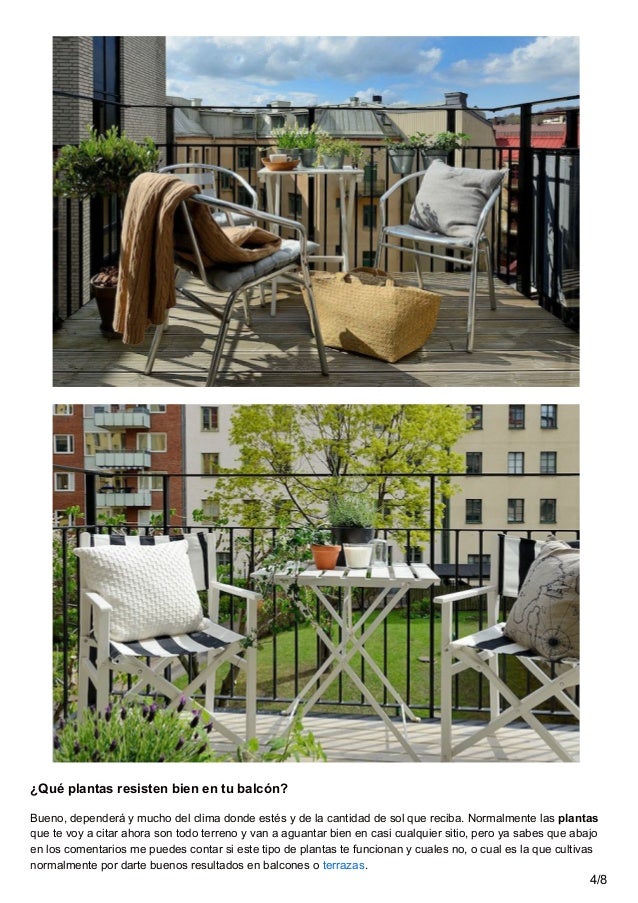5 trucos para poner un huerto en el balcón Balcon désign Plantas