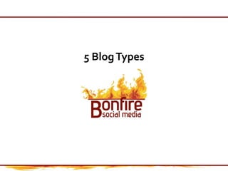 5 Blog Types 