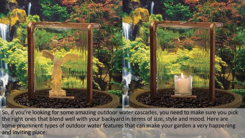 5 types of outdoor water fountains that enhance the beauty of your ba…