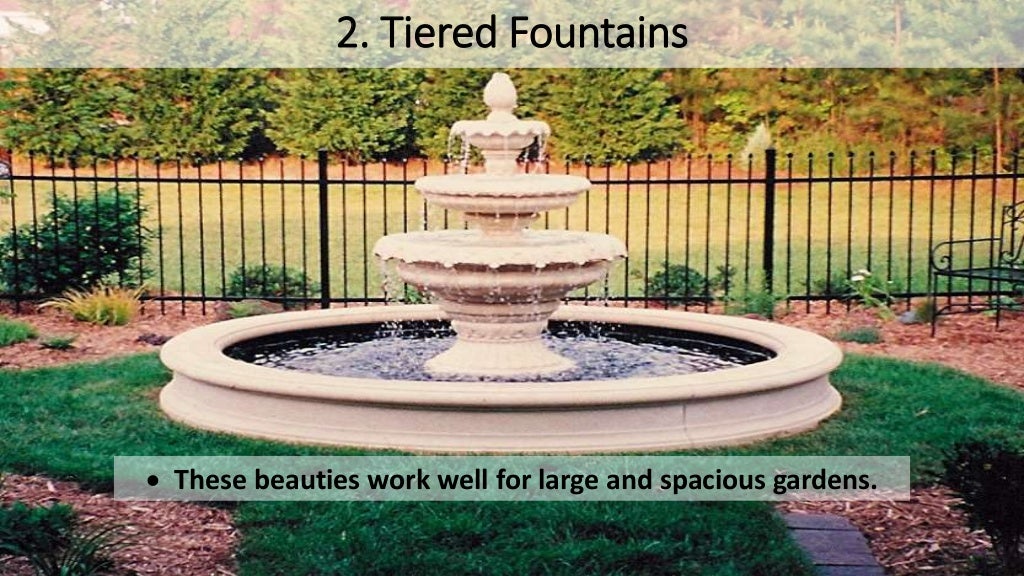 5 types of outdoor water fountains that enhance the beauty of your ba…