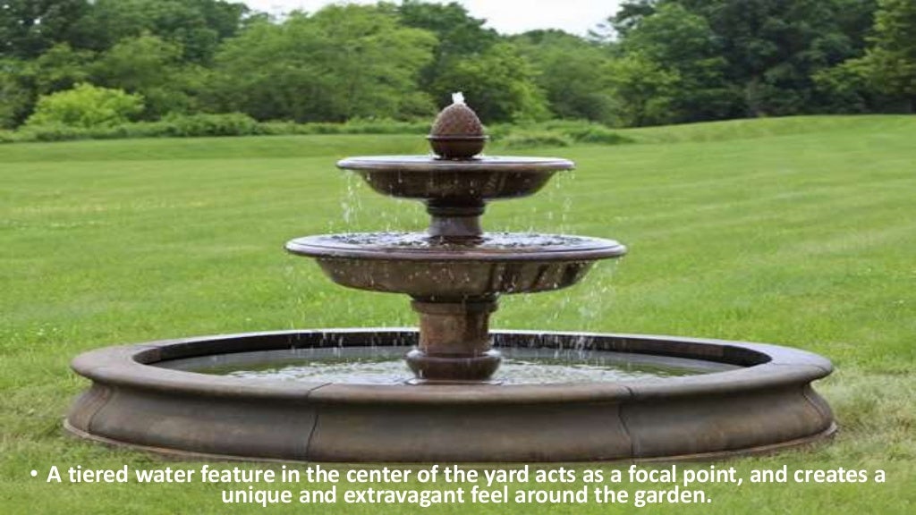 5 types of outdoor water fountains that enhance the beauty of your ba…